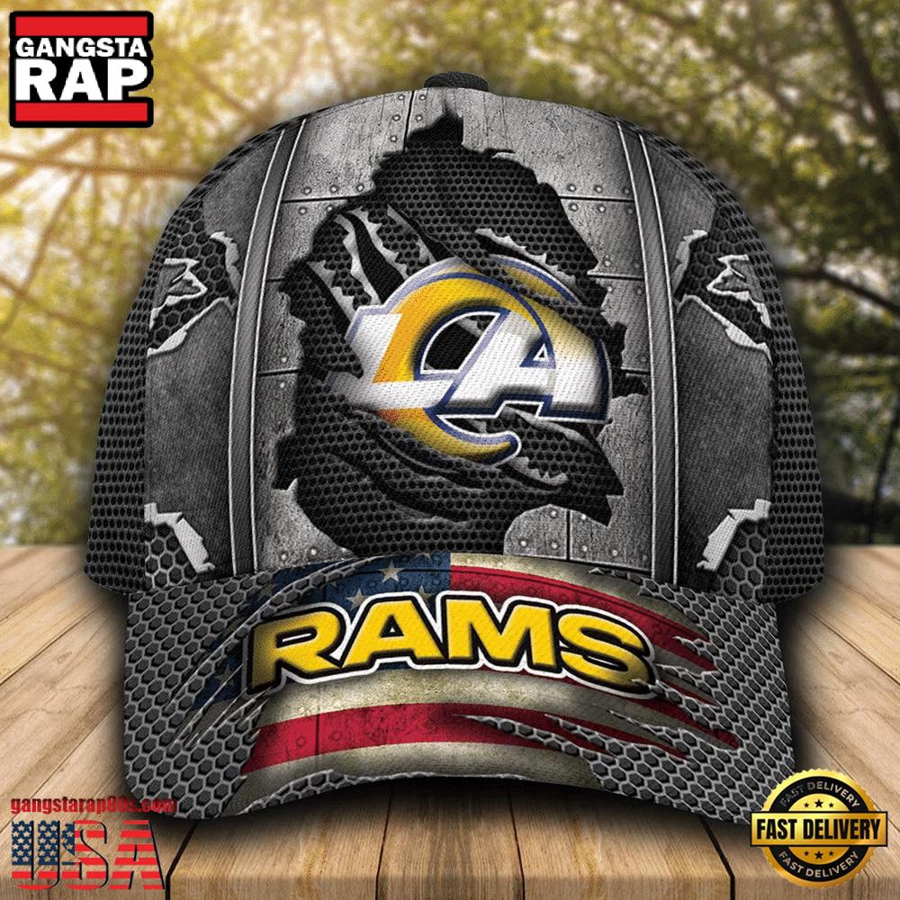 NFL Los Angeles Rams Football Team Logo Baseball Cap