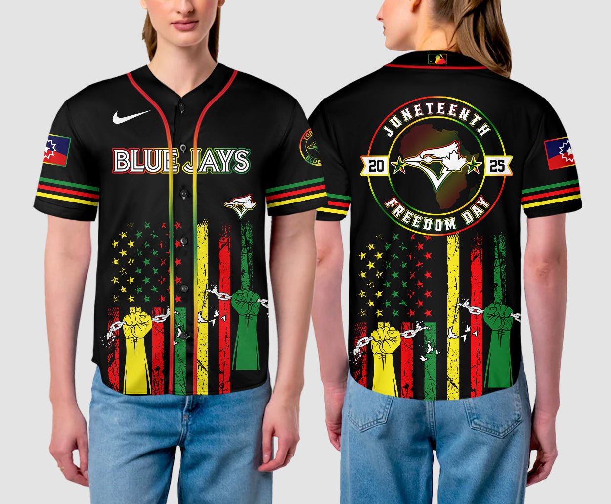 Toronto Blue Jays Juneteenth Day Jersey