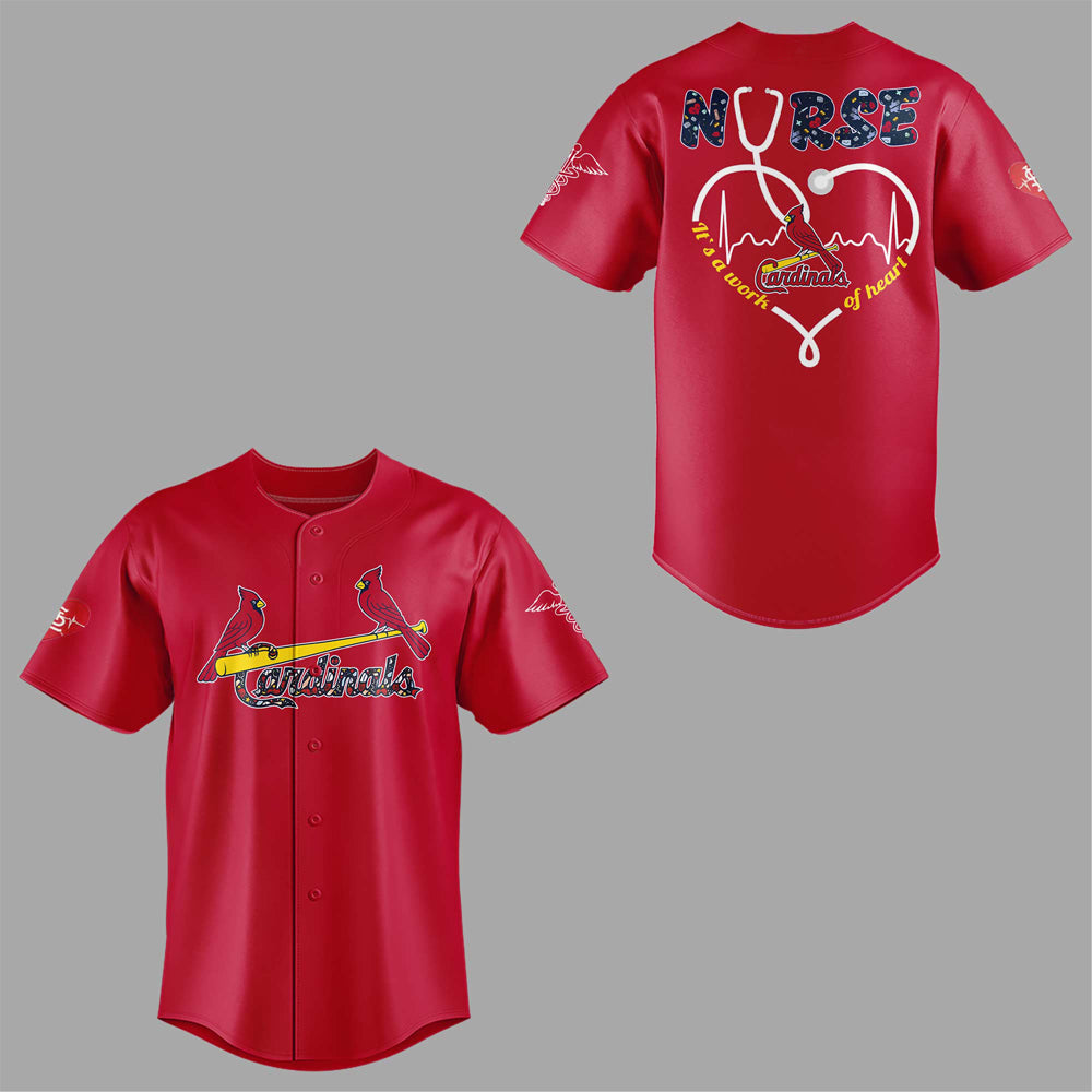 Limited Edition Cardinals Nurses Night Jersey 