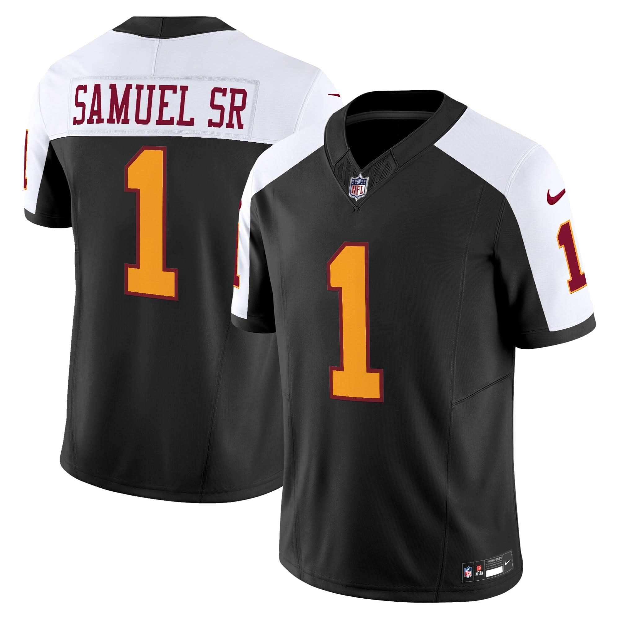 Washington Redskins Throwback Vapor Limited Jersey - All Stitched