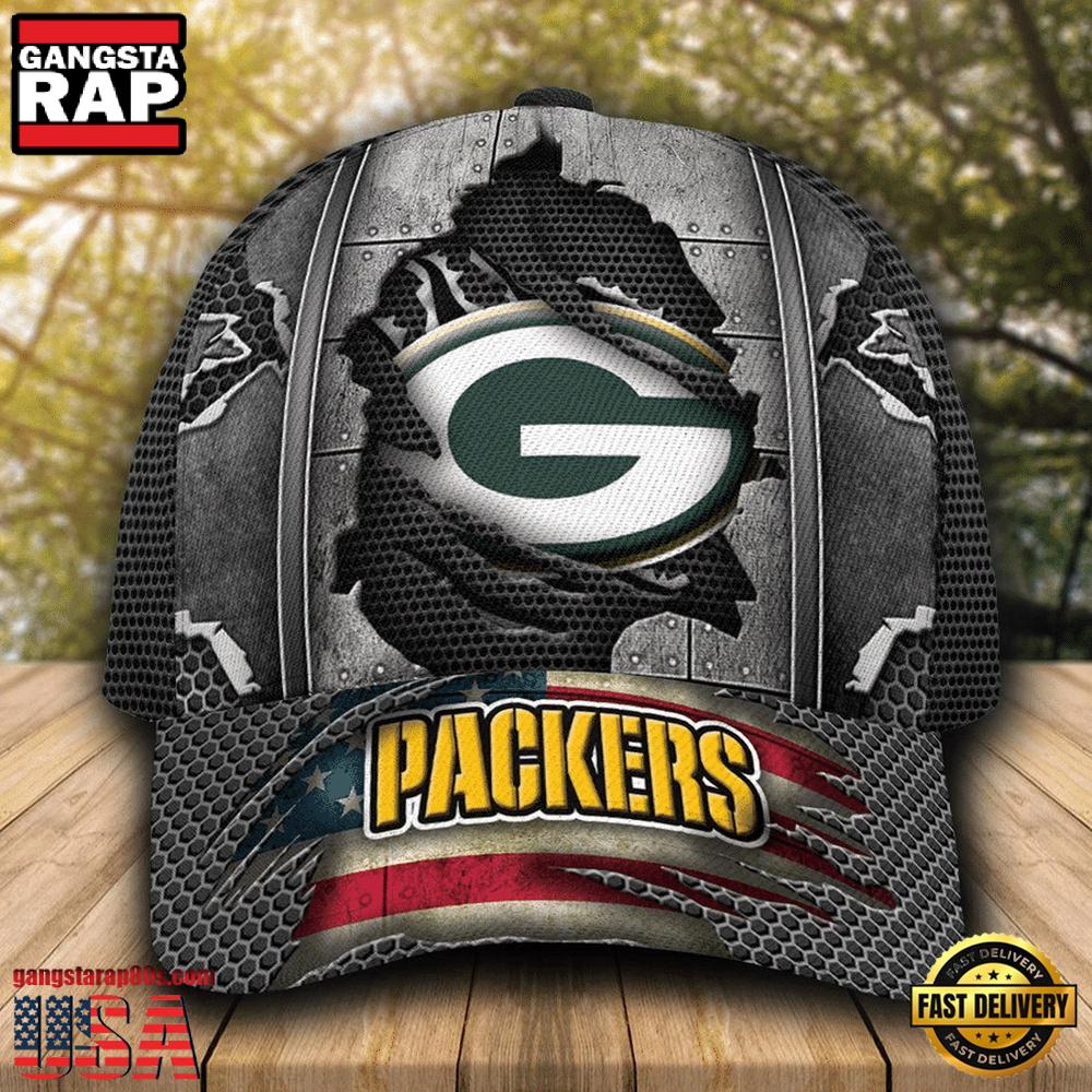 NFL Green Bay Packers Football Team Logo Baseball Cap
