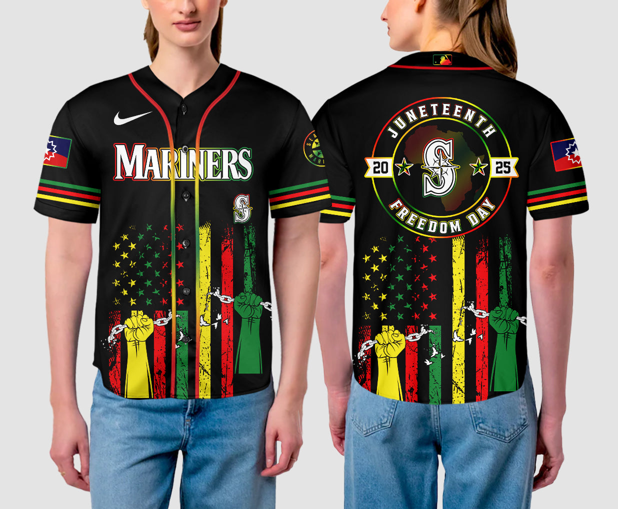 Seattle Mariners Juneteenth Day Jersey